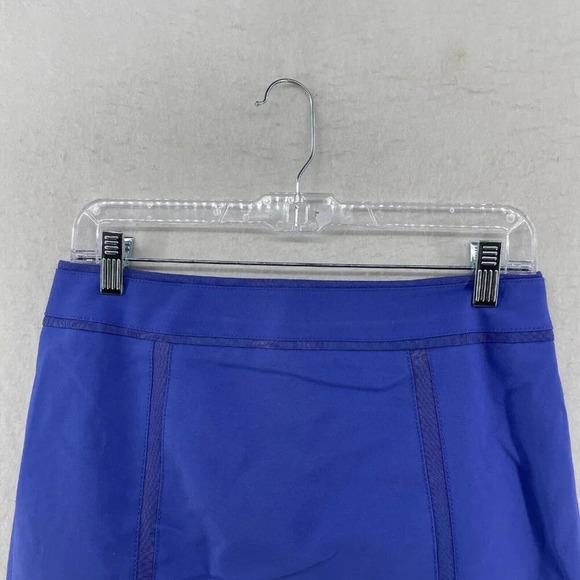 White House Black Market Skirt Women's Sz 6 Blue Knee Length Pencil Perfect Form - Picture 5 of 9